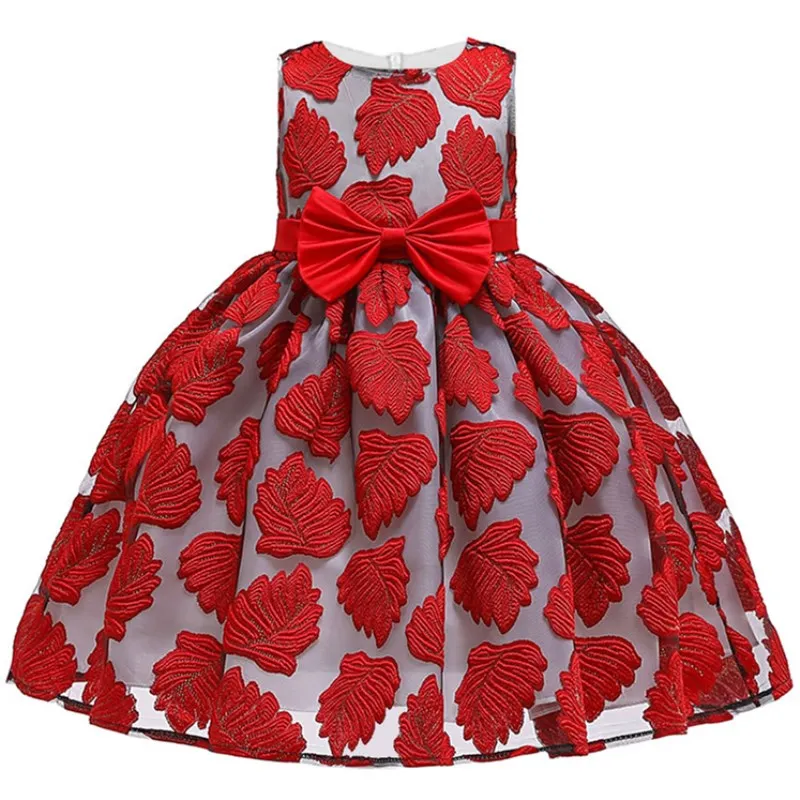 

Kids Tutu Birthday Princess Party Dress Girls Infant Beauty pageant Beading Children Bridesmaid Elegant Dress for Girls Clothes