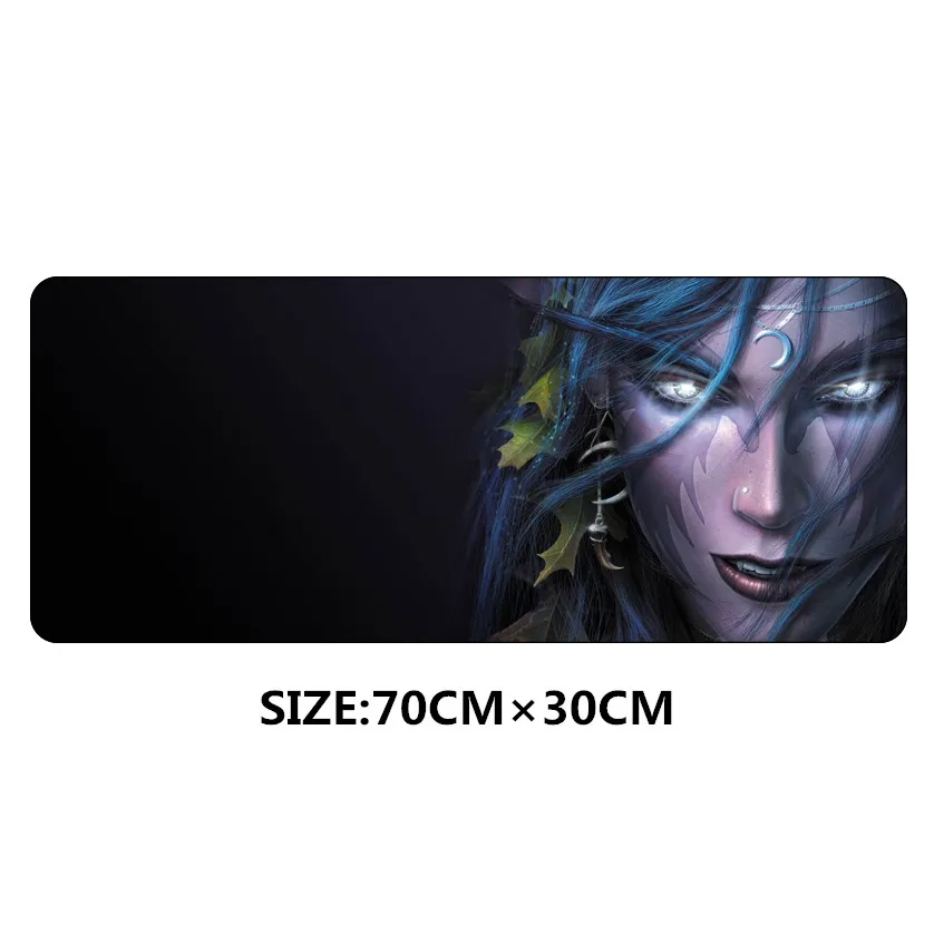 70x30 см XL Противоскользящий игровой коврик для мыши Warcraft III Frozen Throne большой коврик для мыши WOW украшение для геймера ноутбука коврик - Цвет: NO 3