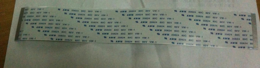 Free shipping NEW 250mm AWM 20624 80C 60V VW 1 LCD FFC Flex Cable 30Pin 0 1