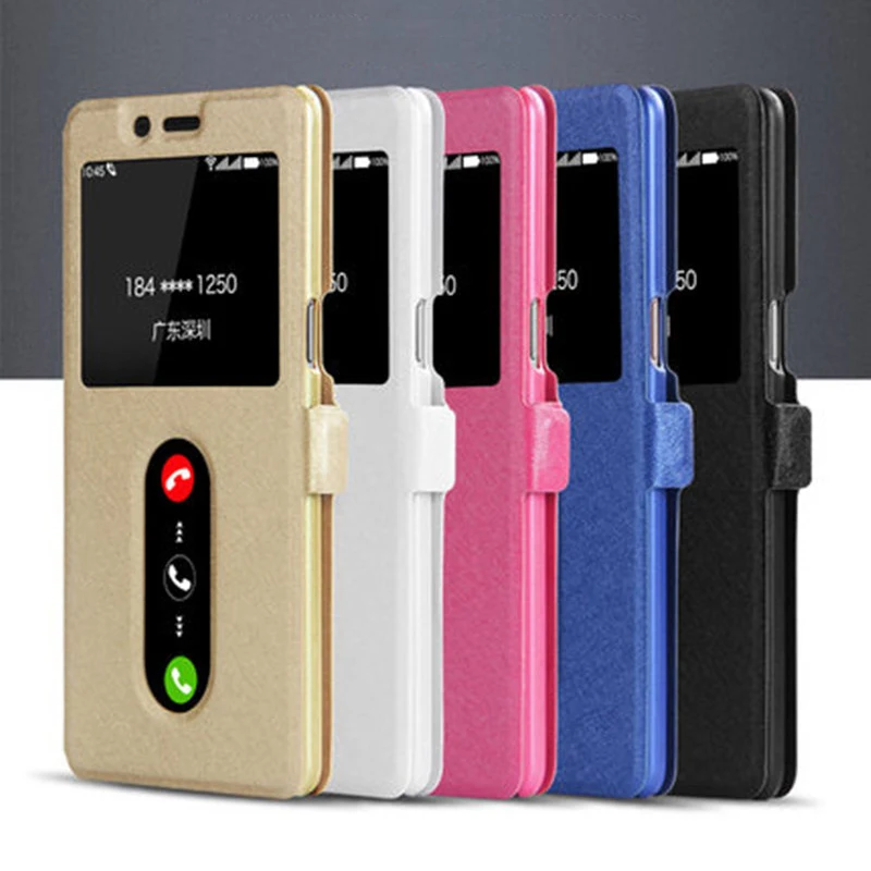 

For VIVO Y17 2019 Case 6.35'' Quick Answer View Window PU Leather Cover For VivoY17 Y 17 VivoY15 Y15 Y12 Y 15 Phone Bag Cases