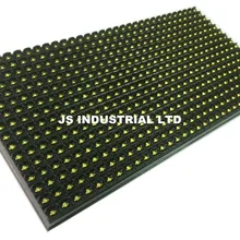 P10 открытый один желтый Цвет LED Панель Дисплей модуль