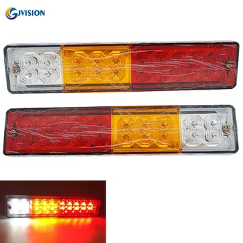 

Waterproof Car led Rear lights 12Volt Truck Trailer Caravan Van Rear tail stop Reverse Indicator Turn signal lights Tail lamp