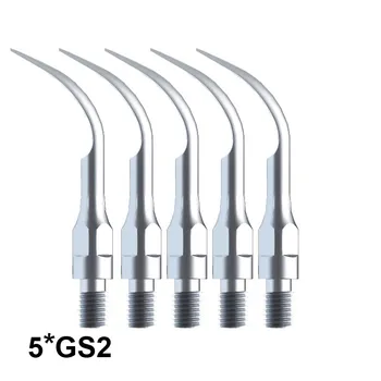 

5Pcs GS2 Dnetal Scaler Tip To Remove Supragingival Heavy Calculus Compatible With SIRONA PerioScan And SIROSON S/C8/L Equipment