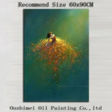 Top Artist Handmade High Quality Abstract Dancer Oil Painting On Canvas Abstract Dancer Like Butterfly Dancing Oil Painting Top Artist Handmade High Quality Abstract Dancer Oil Painting On Canvas Abstract Dancer Like Butterfly Dancing Oil Painting