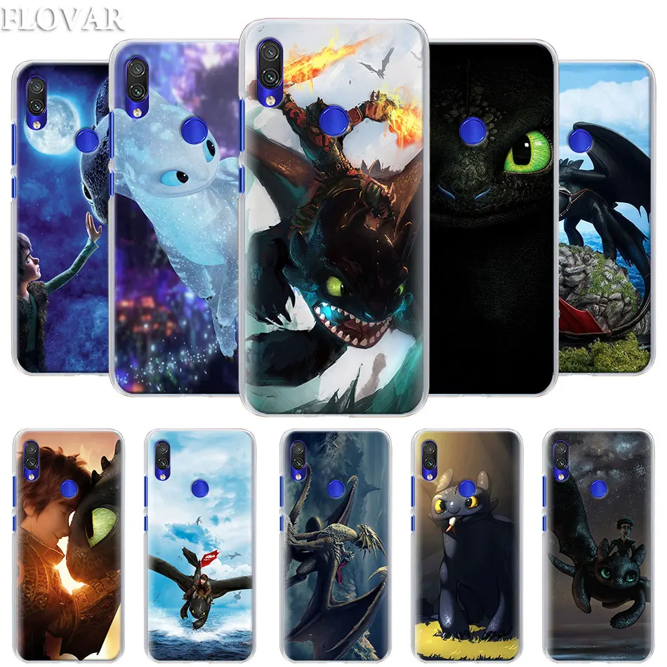 

toothless How To Train Your Dragon Phone Case for Xiaomi Redmi 7 5 6 Pro Note 7 Pro 5 5A 6 Mi A1 A2 8 Lite 9 Case Coque