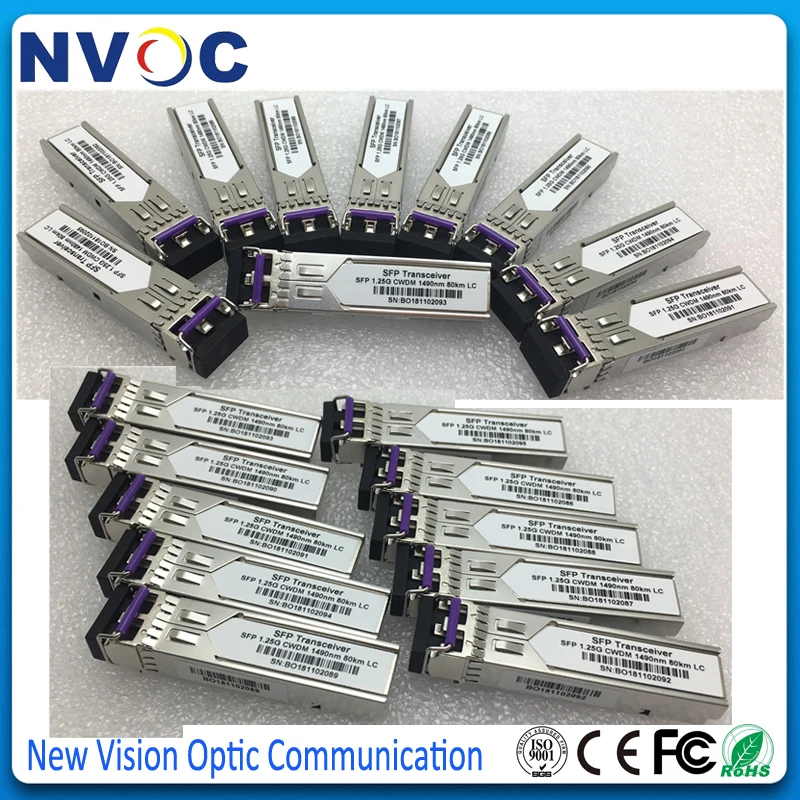 1.25G 1490 80KM CWDM  SFP (8)