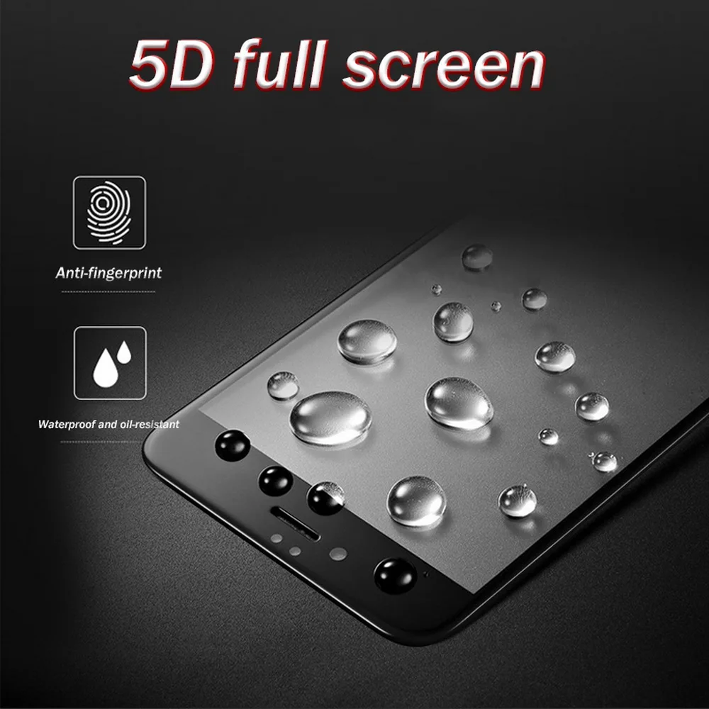 5D полное покрытие закаленное стекло для Redmi Note 4 4X 5 5A Pro Prime чехол пленка Xiomi 4X5 A 5APrime