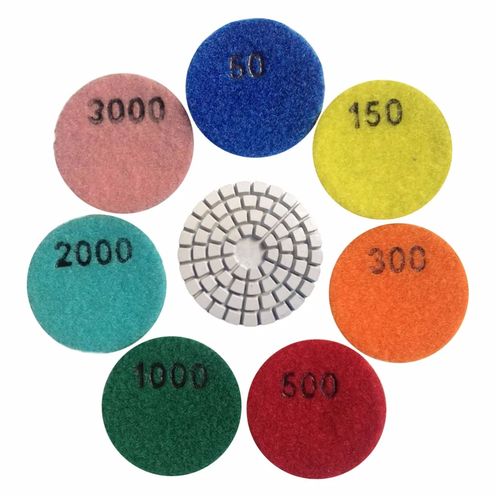 Flexible Wet Polishing Pad 2 Inch 50mm Diamond