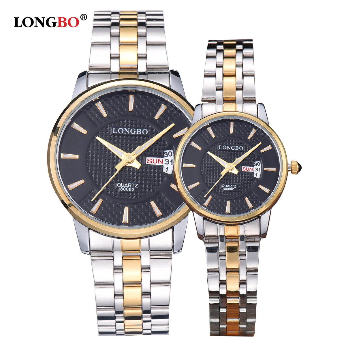 

Luxury Fashion Lovers Couple Women Men Dress Quartz Watches 30M Waterproof Calendar Female Male Ladies Business Wristwatch OP001