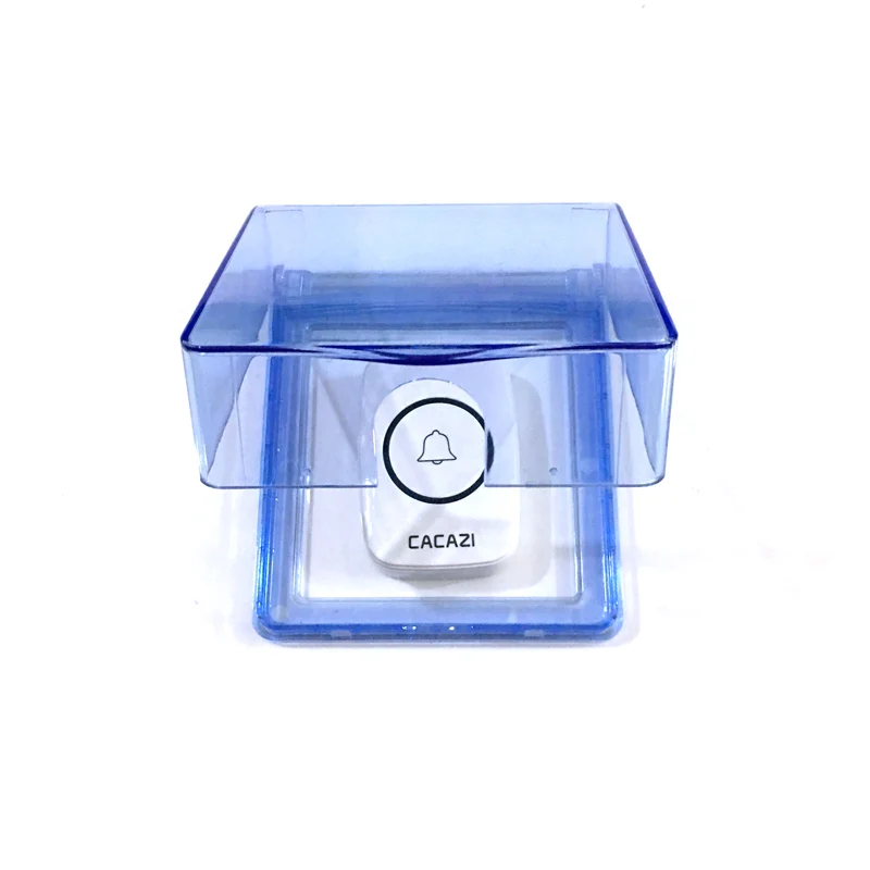 2PCS Waterproof Cover For Wireless Doorbell Smart Door Bell ring chime button Transmitter Launcher call heavy rain Accessories 2PCS Waterproof Cover For Wireless Doorbell Smart Door Bell ring chime button Transmitter Launcher call heavy rain Accessories