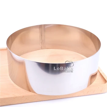 

9 inches 8cm heightened smooth round circle shape fine stainless steel mousse cake ring mold birthday wedding baking mold DIY
