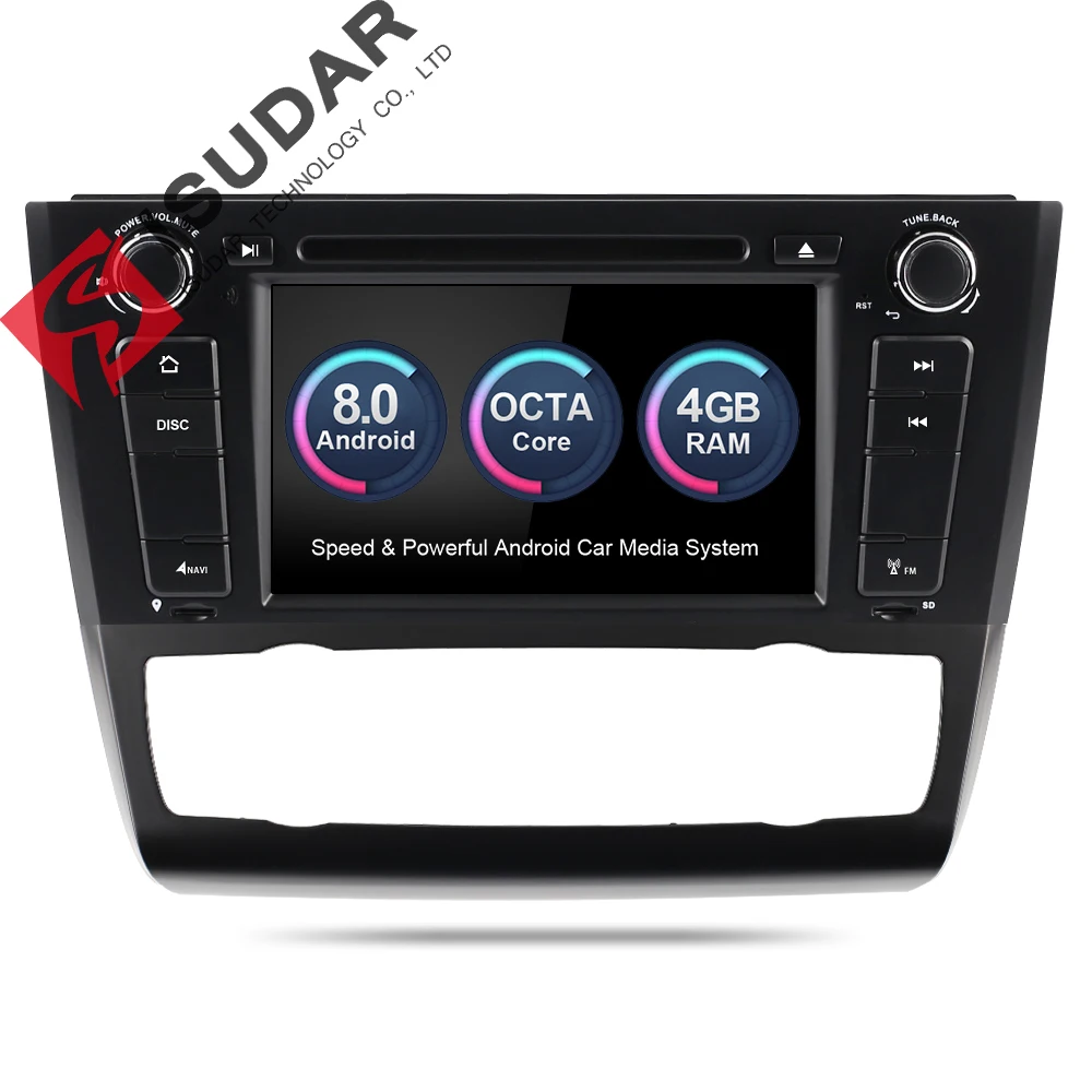 Isudar Car Multimedia Player font b GPS b font Android 8 0 1 Din Autoradio For