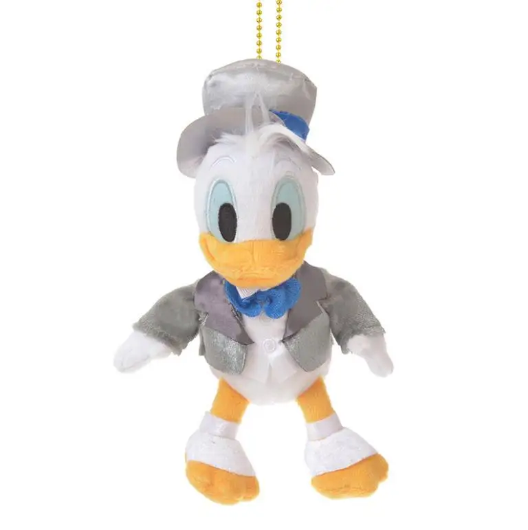 D23 EXPO брелок Микки Минни Дональд Дак Дейзи Дак Гуфи Плутон чип и Дейл топ шляпа плюшевая фигурка кукла игрушка - Цвет: Keychain Donald Duck