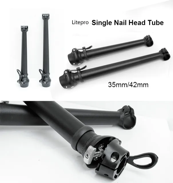 Litepro Folding Bike Single Nail Head Tube 35mm/42mm BMX Head Tube
