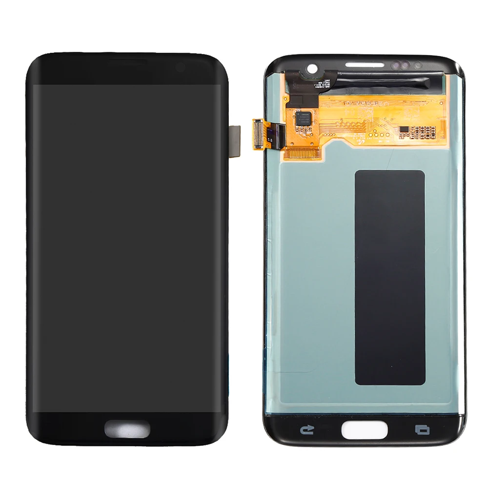 S7 edge ЖК-дисплей Протестировано для samsung Galaxy S7 край G935F G935T G935A G935FD ЖК-дисплей Дисплей Сенсорный экран Digitizer Ассамблеи Запчасти+ Инструменты