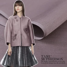 На заказ 32 мм Тяжелая шелковая шерсть сатин ткань шелковое платье зонтик юбка пальто ветрозащитная ткань однотонная шелковая, шерстяная ткань