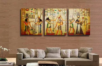 

3 piece canvas art decoration for home abstract Egyptian Escape Wall Art Picture printed oil Painting on Canvas art prints\C-215