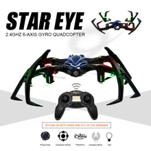 2.4G 6-Axis Gyro RC Drone With Camera 180 Degree Inverted Mode Flight Quadcopter Flashing Drones Remote Control Headless Mode!!!
