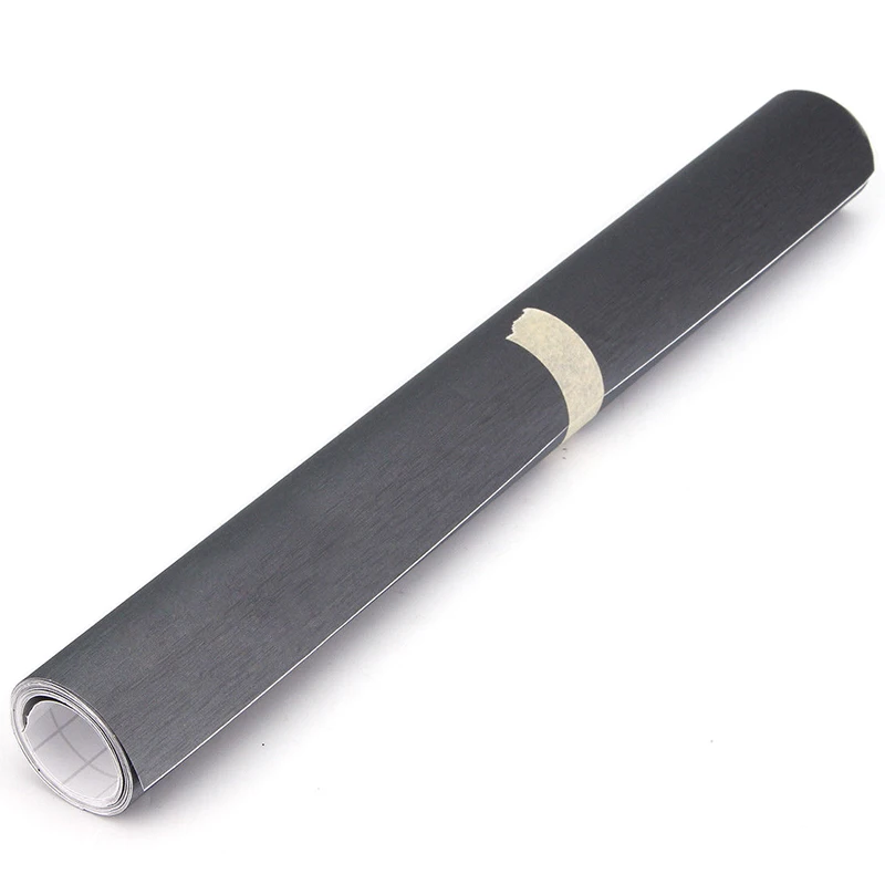 152*30cm Gray Brushed Aluminum Car Vinyl Wrap Film Sticker Decal Sheet