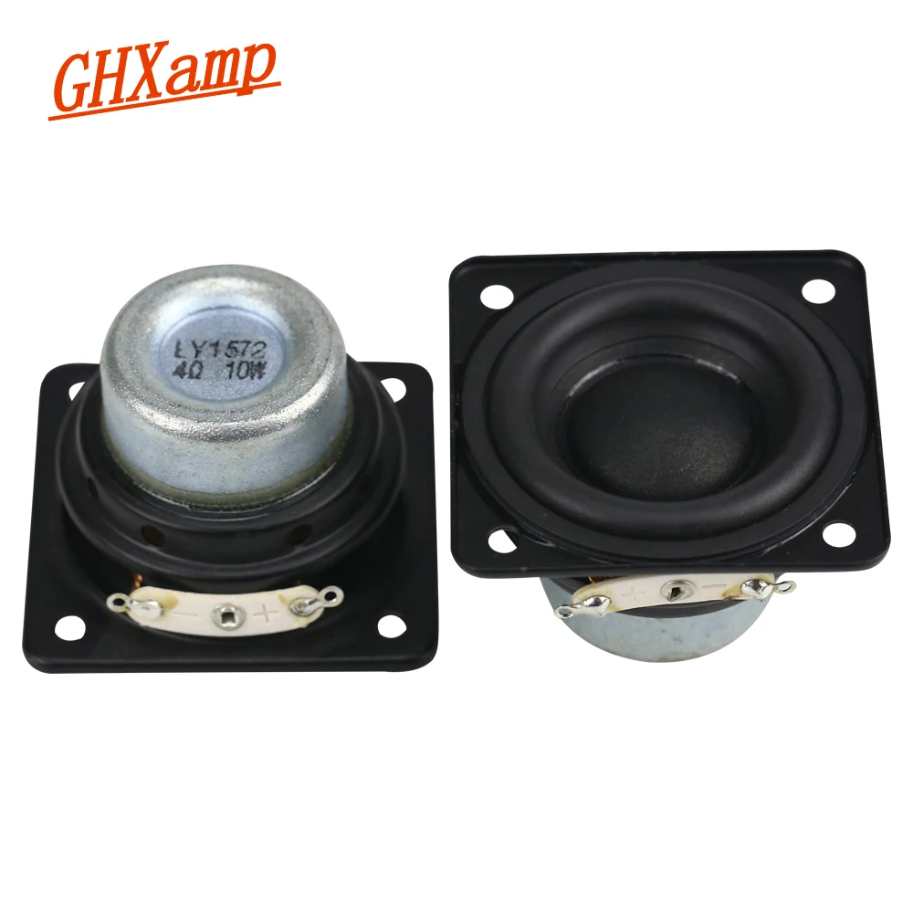 Ghxamp 48 мм 4ohm 10 Вт полный спектр динамик NdFeB двойной Магнитный KSV катушка переносной