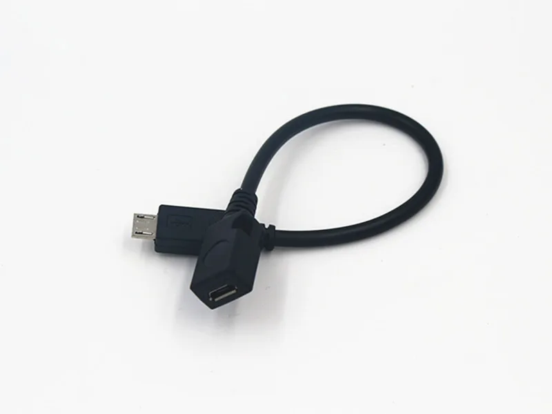 Micro USB B Мужской Женский MF Удлинительный зарядный кабель шнур провод конвертер