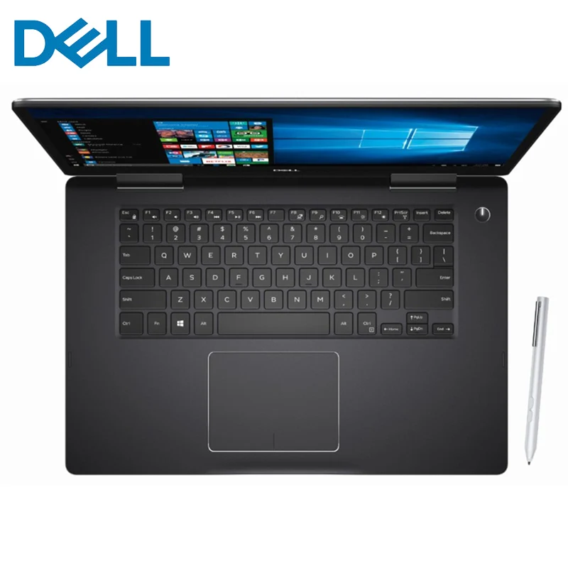Dell 2 в 1 15 6 &quotК 4 K Ultra HD сенсорный экран ноутбук Intel Core i7 16 ГБ память NVIDIA GeForce MX130 512 SSD