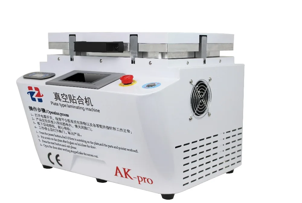 12 дюймов AK PRO LCD oca вакуумный ламинатор ОСА ламинатор LCD ламинирование машина для ремонта iphone ремонт без пузырей