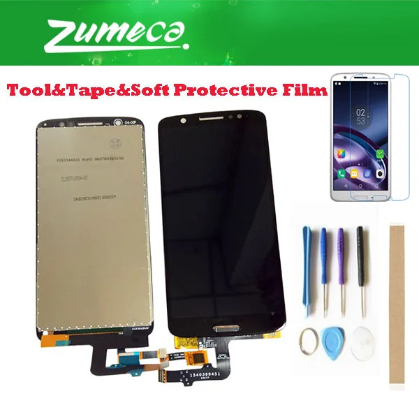 

5.7 Inch High Quality For Motorola XT1925 Moto G6 LCD Display Screen+Touch Screen Digitizer Assembly Black Color With Kits