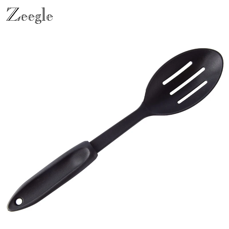 

Zeegle Non-Stick Kitchenware Silicone Heat Resistant Kitchen Cooking Utensils Baking Tool Cooking Tool Sets Cookware Spoon