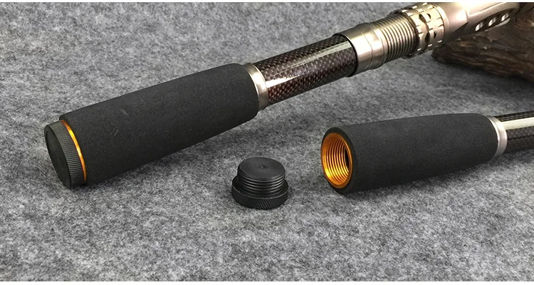 Super Strength Carbon Fiber Fishing Rod Telescopic Fishing Pole Metal Reel Seat Spinning Fishing Rod Sea Fishing Tackle (6)