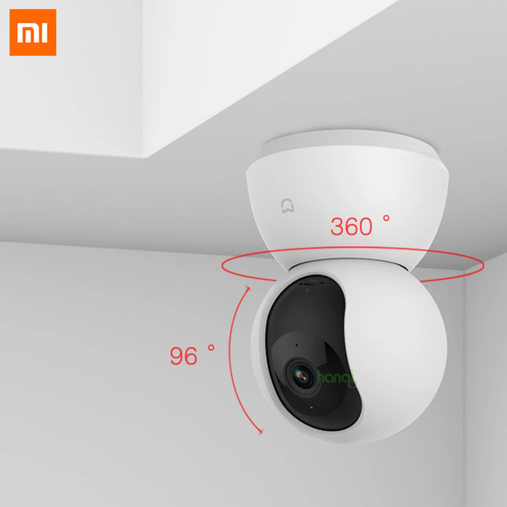 Оригинальная смарт-камера Xiaomi Mijia PTZ Версия 1080P веб-камера ночного видения 360 Угол видеокамеры Wi-Fi беспроводной бесшумный двигатель магический зум