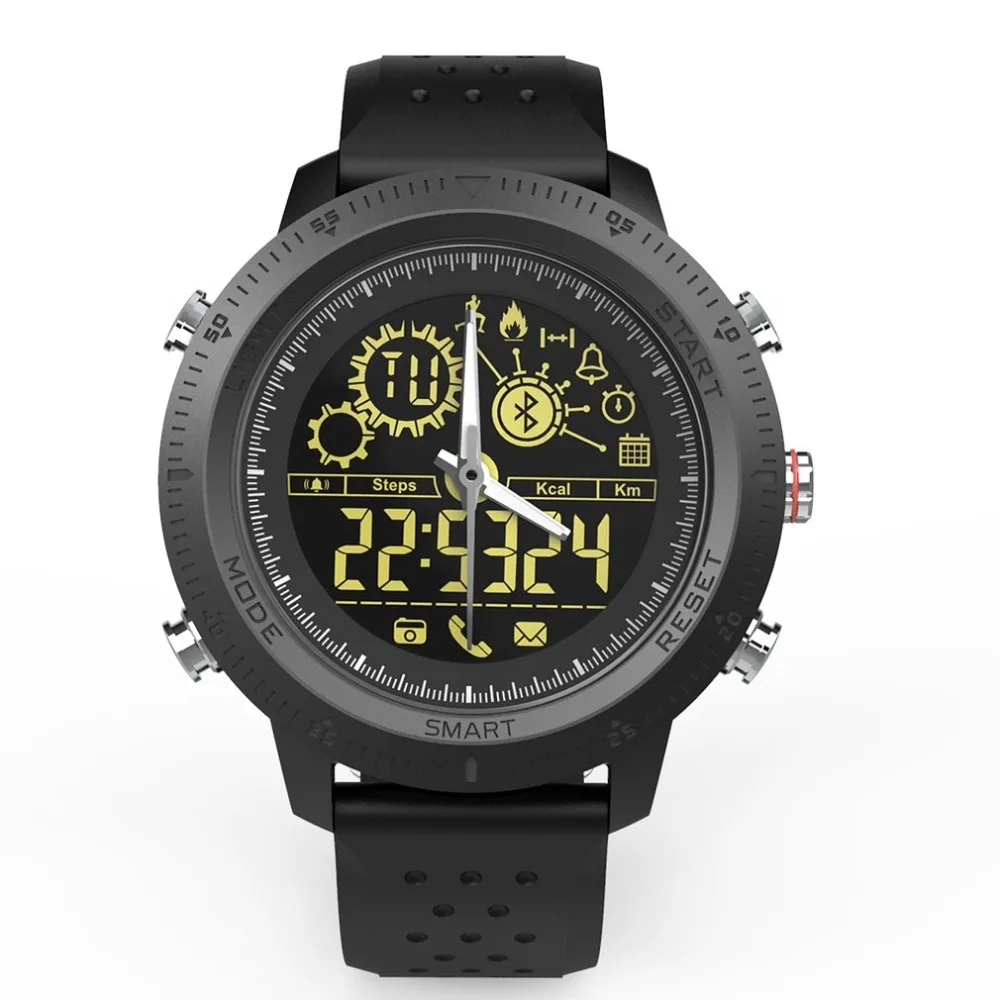 

Fashionable Design couple Waterproof Luminous Smart Watch Round Dial Stopwatch Real-Time Exercise Monitor Watch