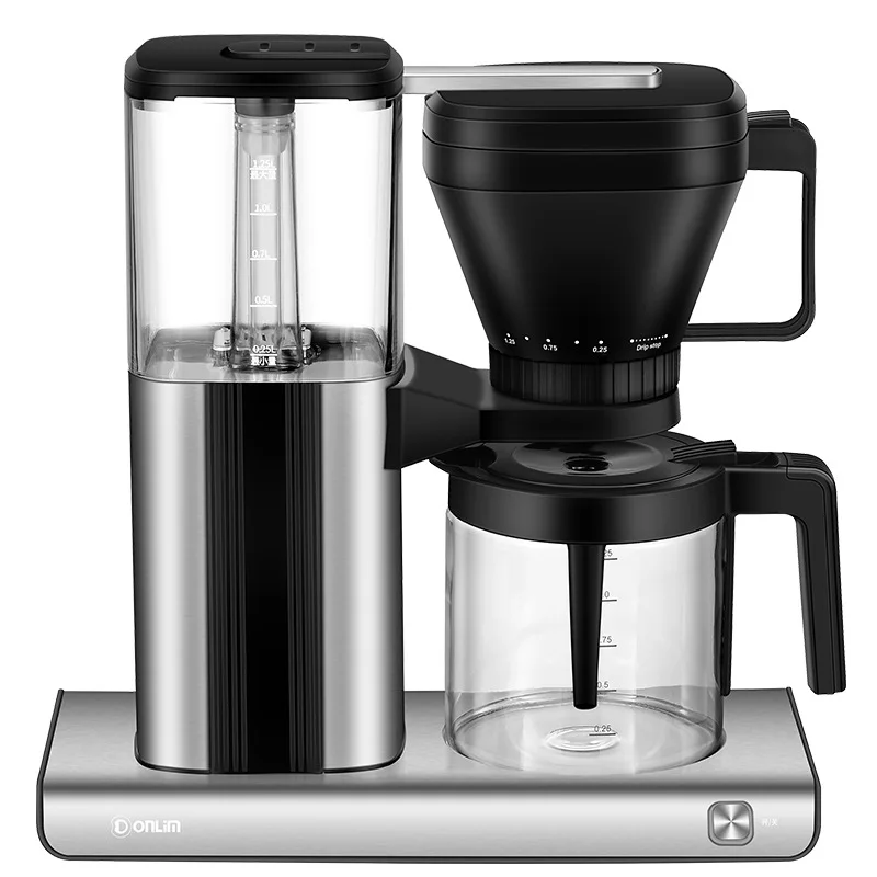 

1450W/1250ml Italian Coffee Machine Electric Semi-automatic Coffee Maker High Pressure Extraction/Double Temperature Control