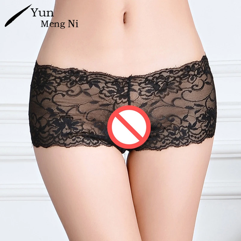 

Yun Meng Ni Sexy Women Underpants Plus Size XXL Boy Shorts Lace Brief Panties Underwear Breathable Boxer Boyshorts Bragas 86831