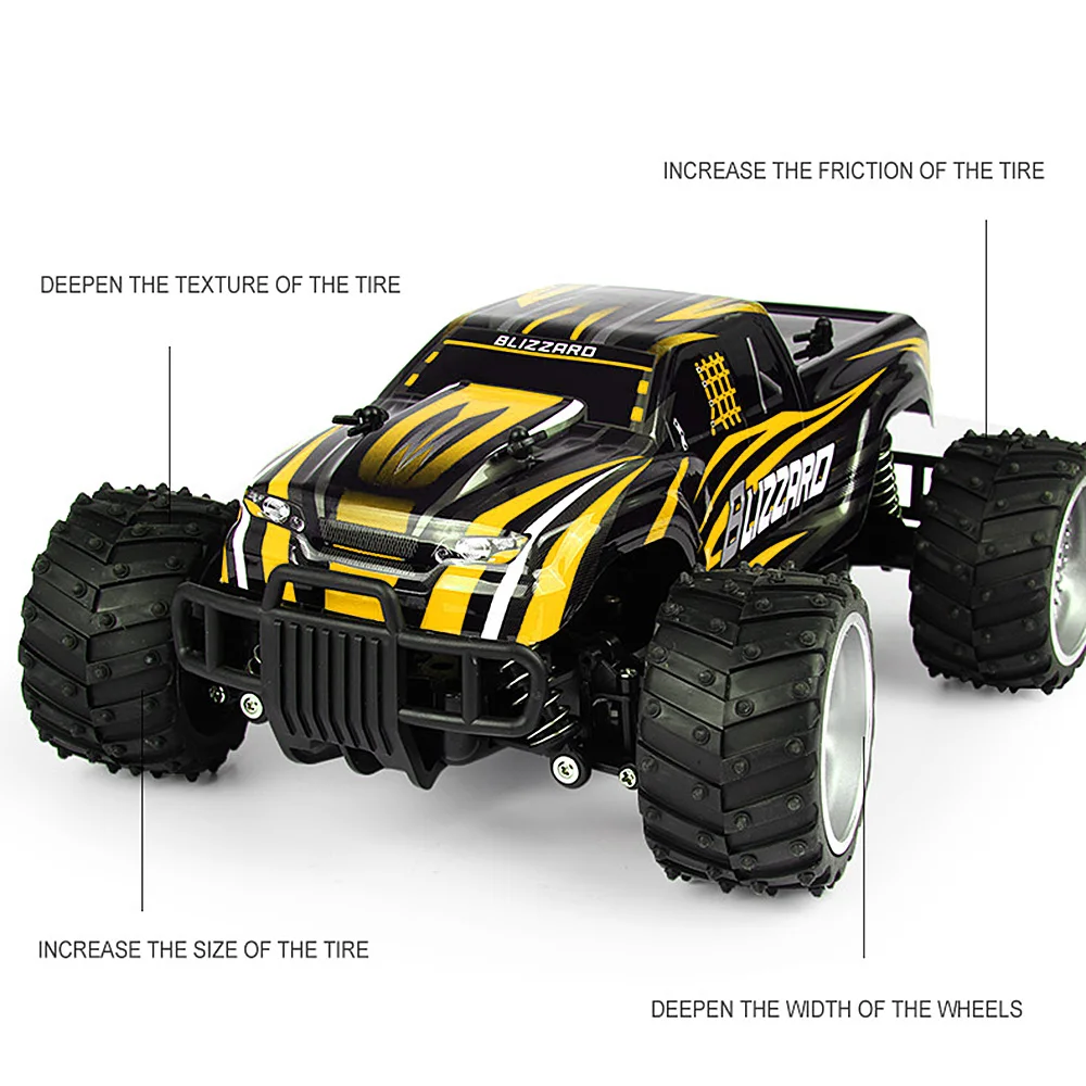 2018 New 9504 RC Car 116 2.4G 4WD Half Scale High Speed 20kmh RC Off-road Buggy Car with 7.4V 380mAh Lipo battery (14)