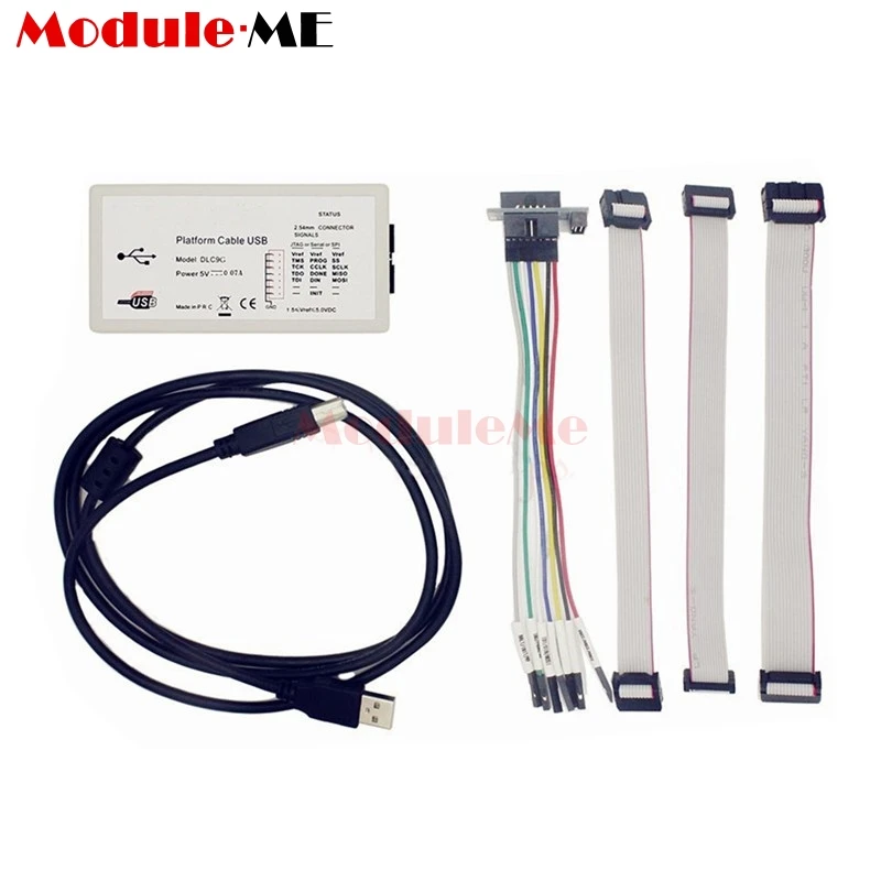 

1Set Xilinx Platform USB Download Cable Jtag Programmer Xilinx Fpga For FPGA CPLD C-Mod XC2C64A Wholsale