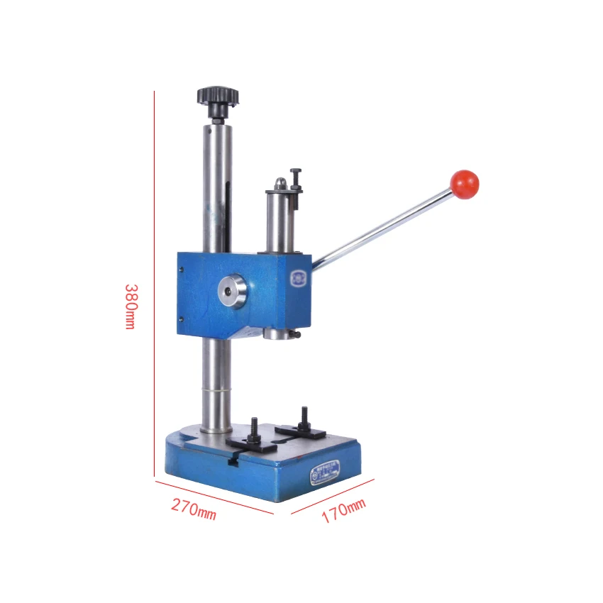 J03-0.5A прецизионный Ручной пресс/ручной вытягивающий перфоратор, максимальная высота зажима 140 мм, номинальное давление 5KN ручная Перфорационная Машина