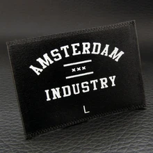Изготовленный На Заказ Костюмы labeltags для одежды, тканевые/печатные ярлыки этикет для Костюмы брендового ярлыка с изготовленным на заказ логосом