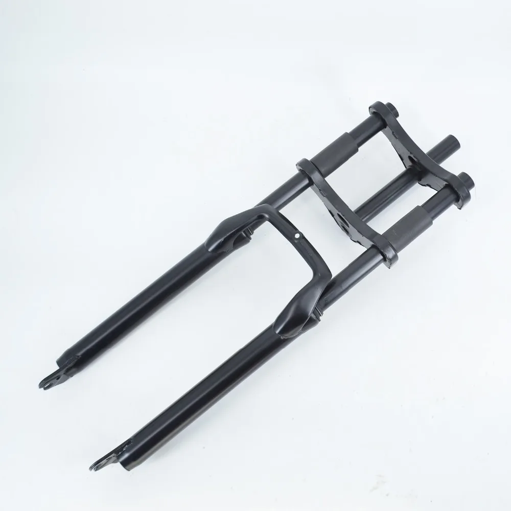 

DIY 26 *4.0 inch down hill fat bike fork aluminum alloy spring suspension bike fork disc brake