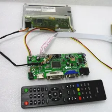 HDMI+ DVI+ VGA+ аудио ЖК-дисплей драйвер платы+ 5,6 дюйма LTD056EV7F 1280*800+ LVDS кабель+ Светодиодная панель для водителя+ клавиатура OSD+ пульт дистанционного управления