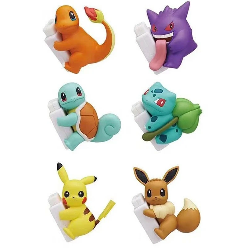

6Pcs Cute Bite Cartoon Cable Protector for iPhone XS Samsung Huawei Mi Universal Cord Protection Cover USB Charging Cable Winder