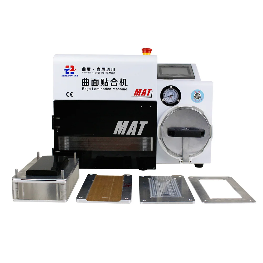  Smart Curved Plane Screen Edge Laminating Machine OCA Vacuum Laminating Machine Bubble Remover For 