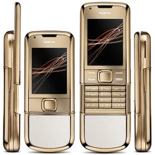 Отремонтированный мобильный телефон NOKIA 8800 Gold Arte 4 Гб rom 8800GA 4 ГБ версия GSM разблокированная и русская клавиатура