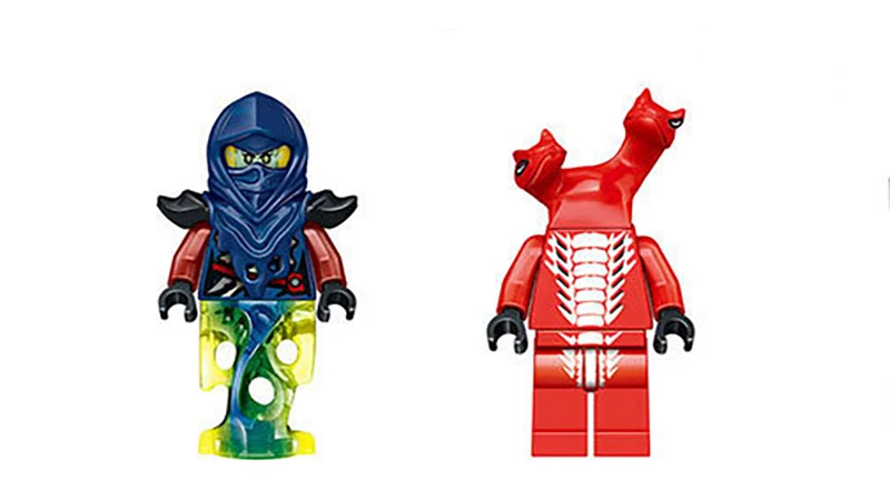 Ninjagoe Blocks 24 in 1 Ghost Evil Ninja Pythor Chop'rai Mezmo Serpentine Army Model Toys Gifts Building Blocks Kids Children