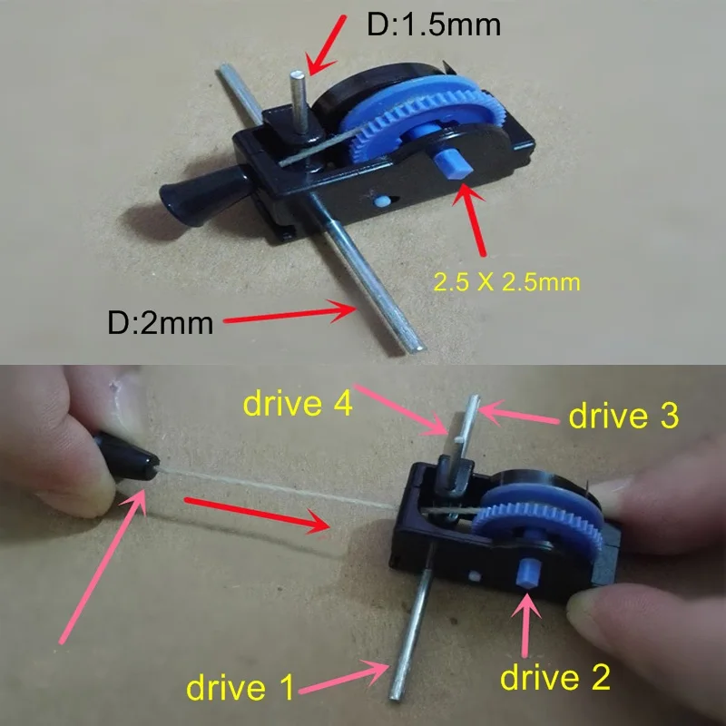 1 шт. коробка передач с выдвижной проволокой, игрушечный автомобиль, механизм для самостоятельного изготовления моделей