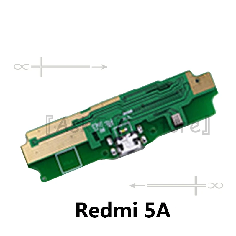 Плата USB коннектора Для Redmi 5 5A Plus док станция для зарядки Xiaomi 1s 2 3 4 4A X Pro|Шлейфы
