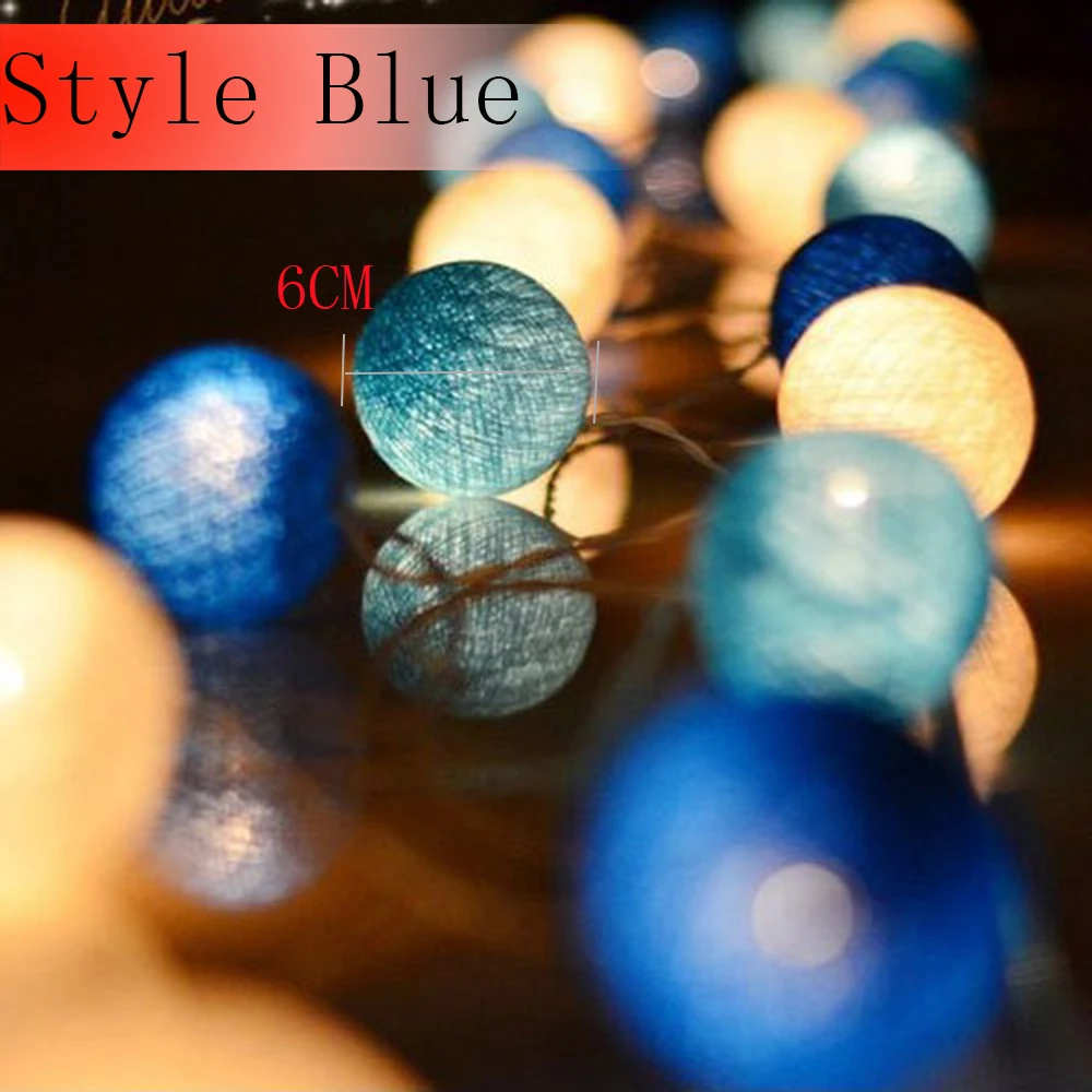 3m 20leds Holiday lights Cotton Ball Led Light string Battery/AC Plug USB Xmas Christmas wedding valentine Day decoration CA 3m 20leds Holiday lights Cotton Ball Led Light string Battery/AC Plug USB Xmas Christmas wedding valentine Day decoration CA