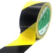 Желтый черный клейкая лента 4.8 см ширина, 20yards много/предупреждение лента/коробка уплотнительная лента/упаковка ленты/лента ПВХ