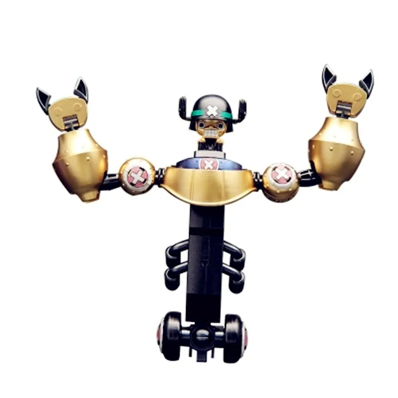 

One Piece Tony Tony Chopper Robot Number 2 Heavy Armor Colaring Of Metal Action Figure Desktop Decoration G1683