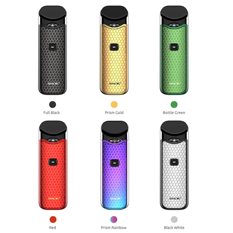 Электронная сигарета SMOK NORD POD Комплект вейп электронная с катушка Батарея 1100 мАч